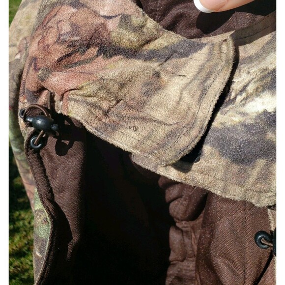 Arctic Shield Coat Men's Med Camo Hunting Front Zip Removal Hood Lined Jacket - Picture 12 of 16